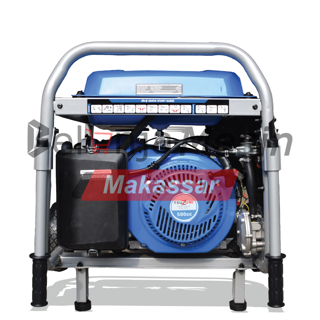 Genset Open Dual Fuel Bensin & LPG 10 kva 1 phase TG10000DF TSUZUMI - Image 5