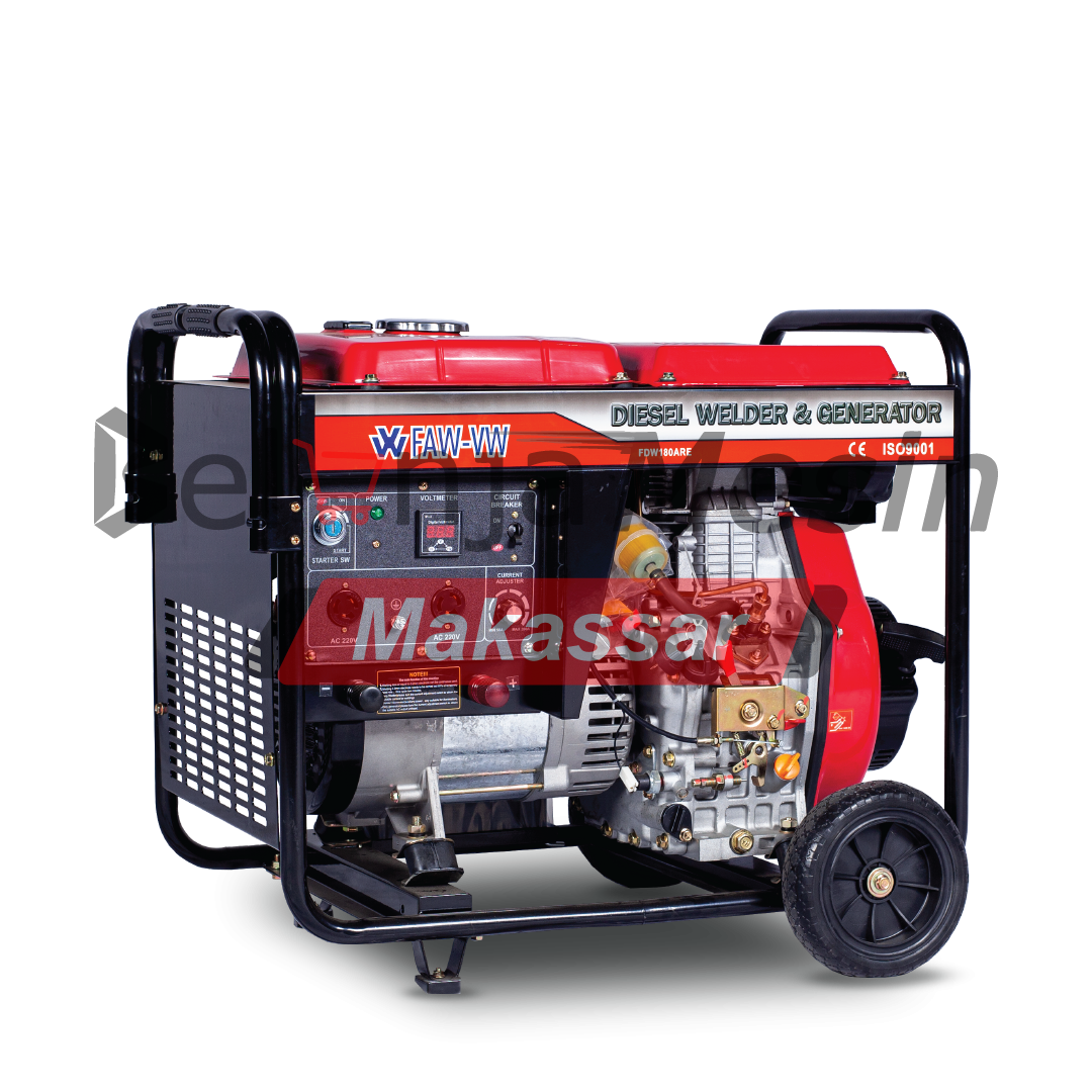 Mesin Genset Las 5 Kw 1 Phase 180 ARE FAW-VW