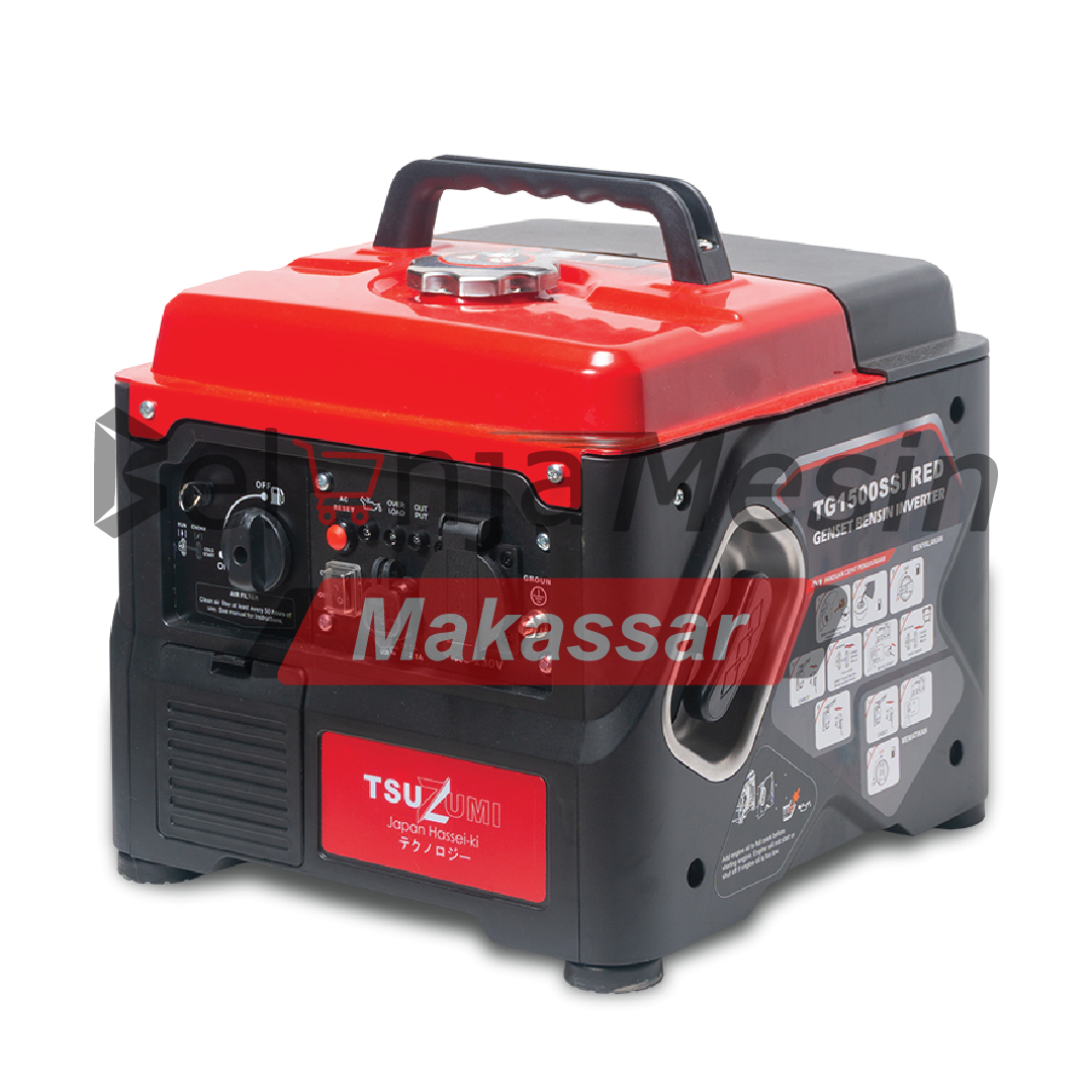 Genset Semi Silent Inverter 1000 Watt 1 Phase TG1500SSI TSUZUMI