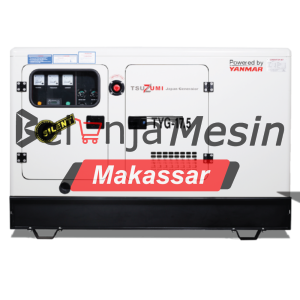 Genset Silent Diesel 17,5 KVA 14 KW 3 Phase TYG 17,5 KVA Tsuzumi