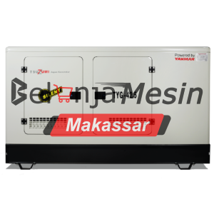 Genset Silent Diesel 42,5 KVA 34 KW Starter Electric TYG 42,5 KVA Tsuzumi