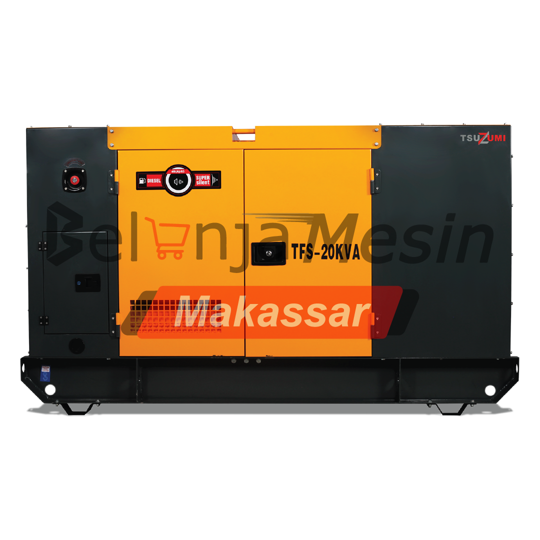 Genset Silent Diesel 20 KVA 16 KW IP23 TFS 20 KVA Tsuzumi