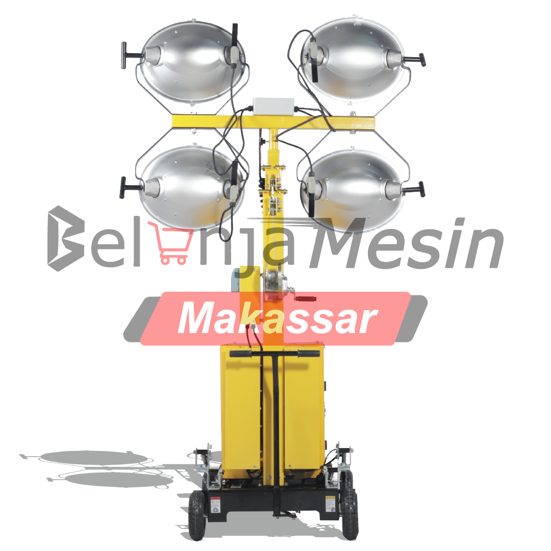 Genset Light Tower 4 x 1000 Watt 440.000 Lumens LT5000 Tsuzumi - Image 6