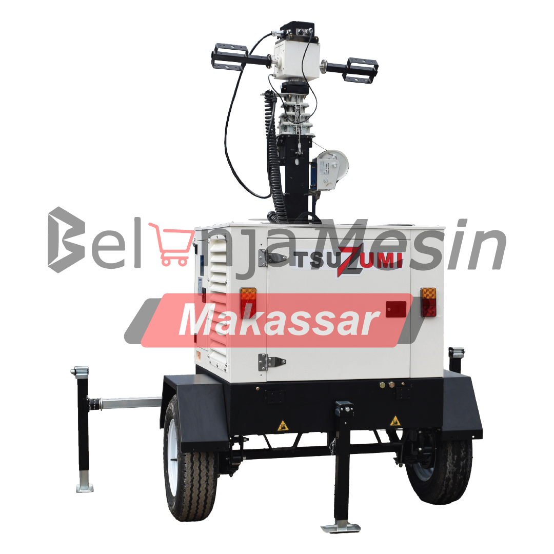 Tower Light 4 X 1000 Watt Diesel 3 Cylinder LT8-Y Tsuzumi - Image 5