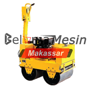 Mesin Pemadat Aspal Baby Roller Double Drum Engine Diesel 4 KW TBR64-2 Tsuzumi