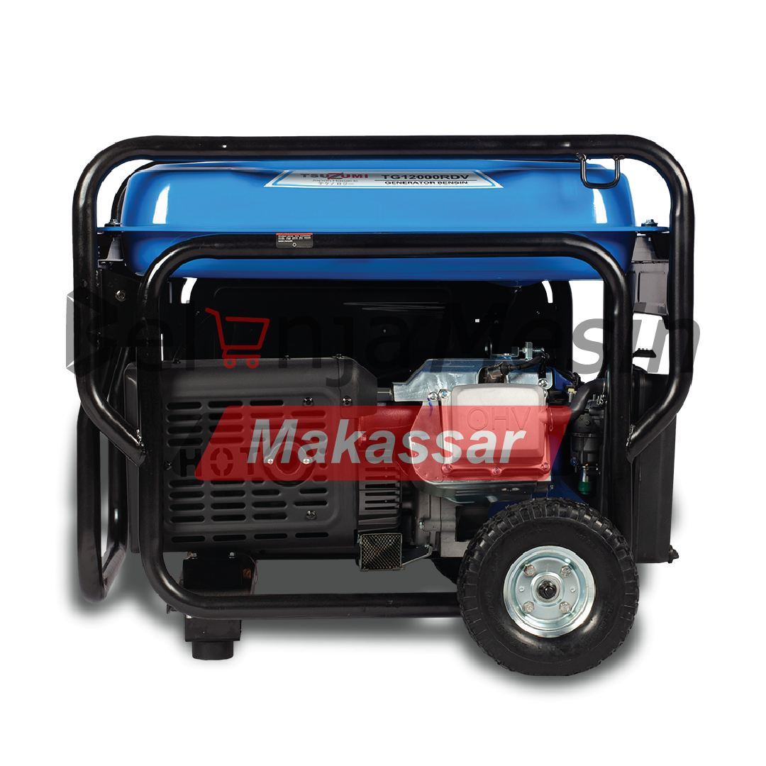 Genset Open Bensin 12 KVA 10.000 Watt 3 Phase TG12000RDV TSUZUMI - Image 5