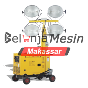 Genset Light Tower 4 x 1000 Watt 440.000 Lumens LT5000 Tsuzumi