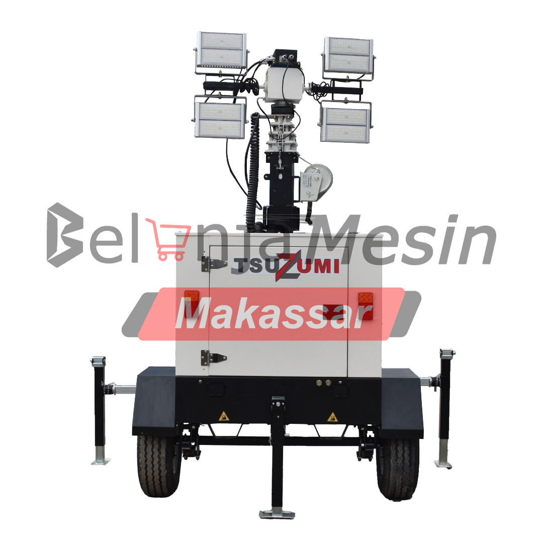 Tower Light 4 X 1000 Watt Diesel 3 Cylinder LT8-Y Tsuzumi - Image 4