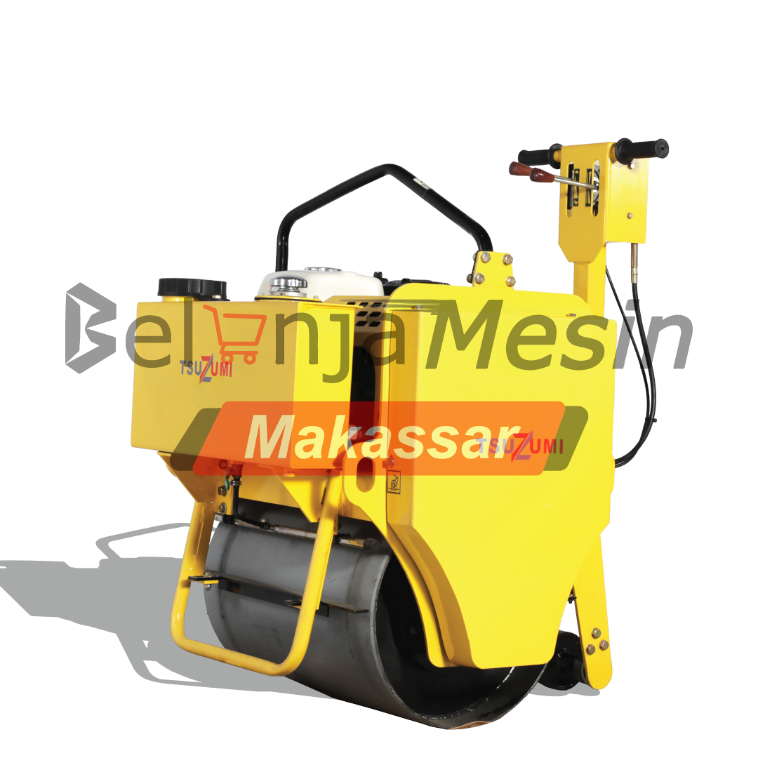 Mesin Baby Roller Single Drum 3.6 KW 5.5 HP TBR64+GX270 Tsuzumi