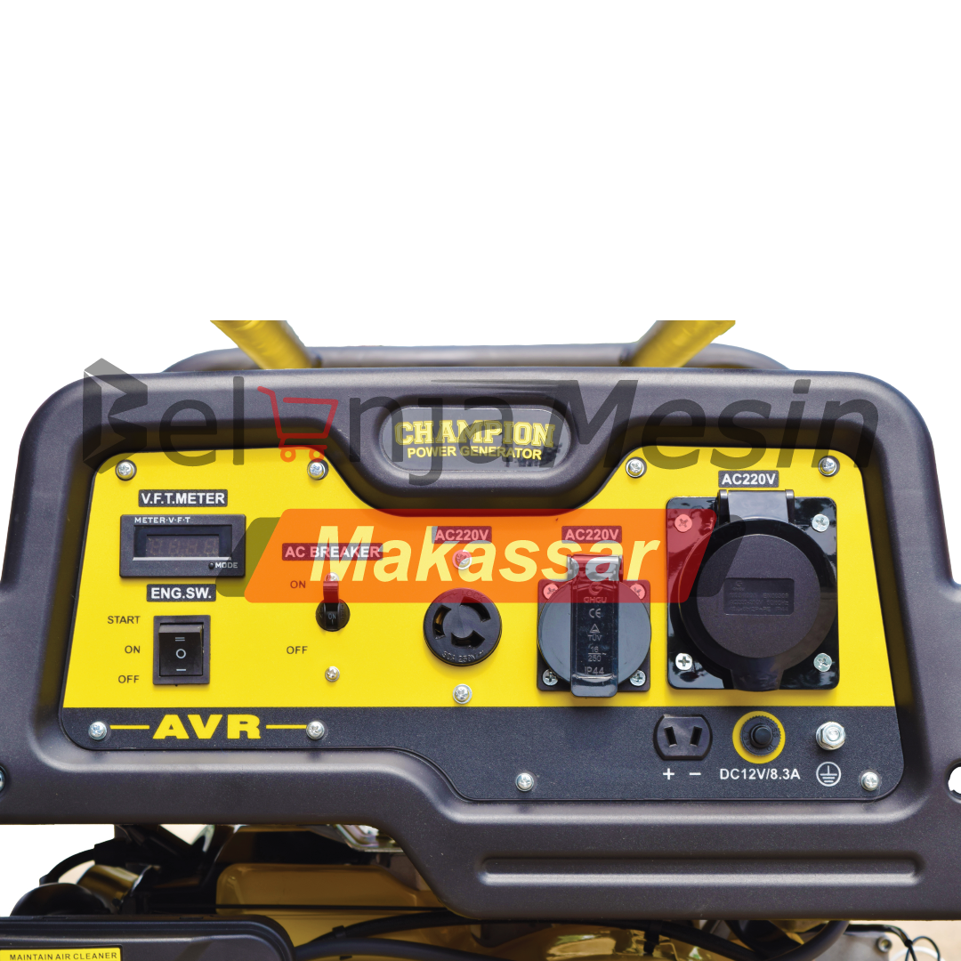 Genset Open Bensin 10 KW Electric Starter 500cc CEM13000 Champion - Image 3