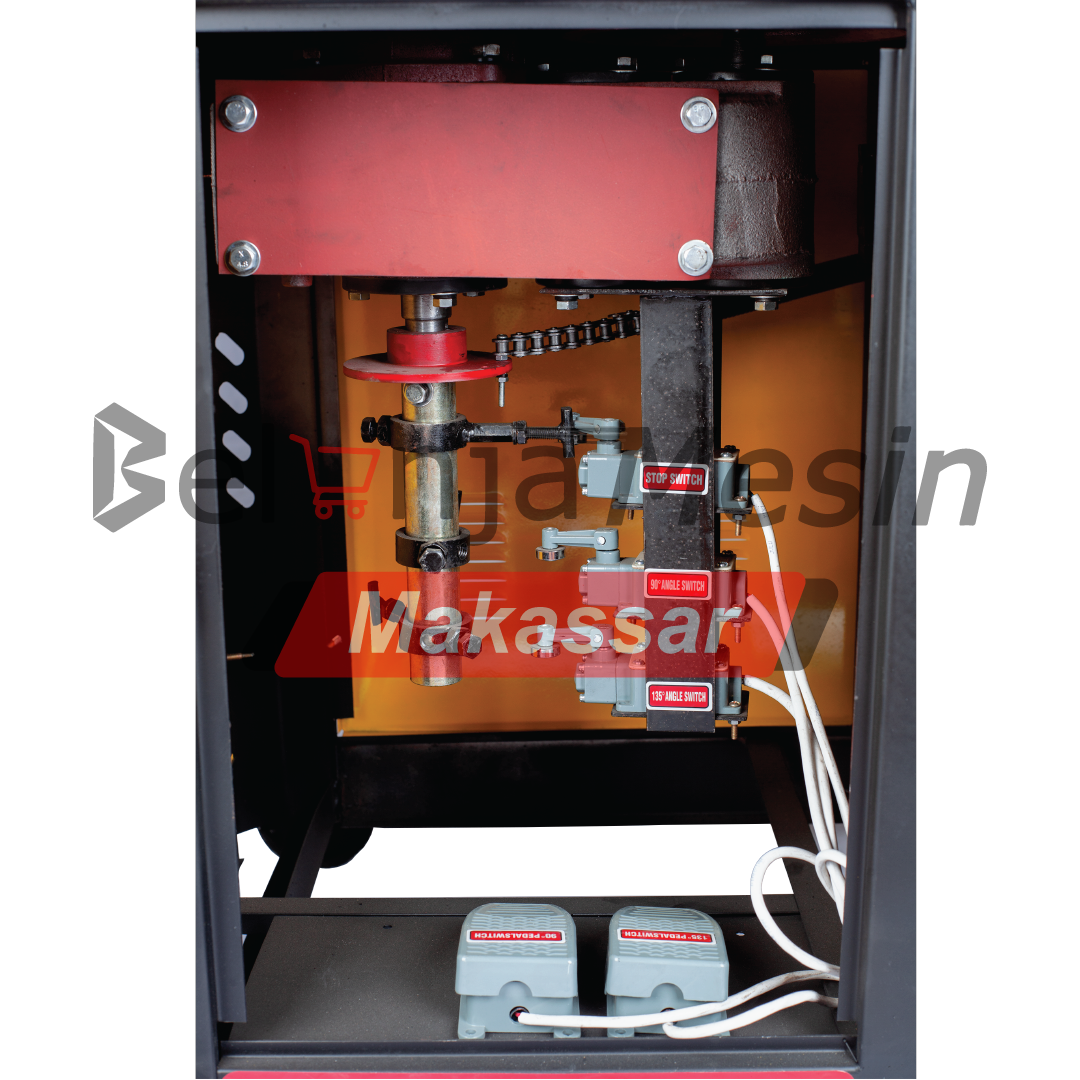 Mesin Pembengkok Besi Ulir 16 mm 3 Phase Bar Bending BB20 Montoya - Image 3