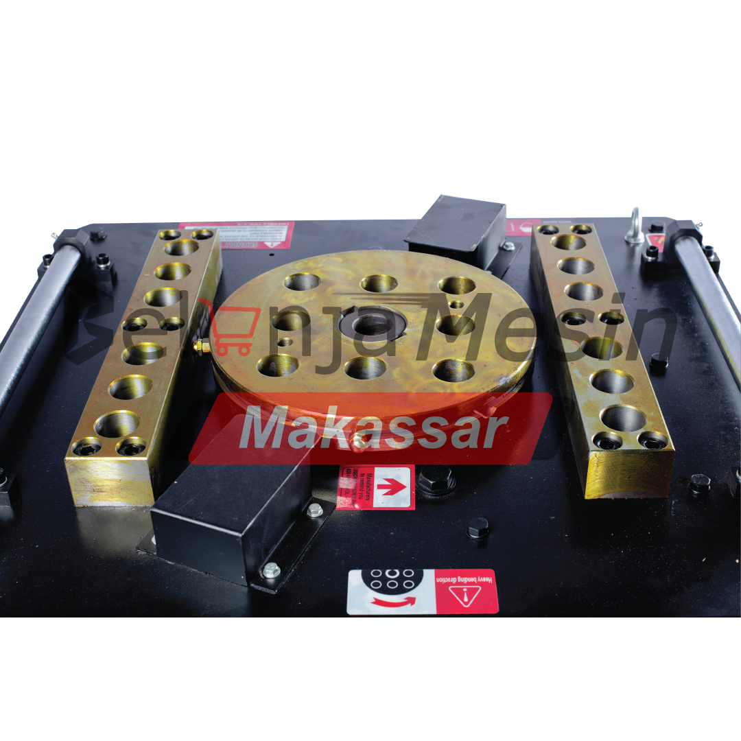 Mesin Pembengkok Besi Ulir 22 mm 3 Phase Bar Bending BB40 Montoya - Image 3
