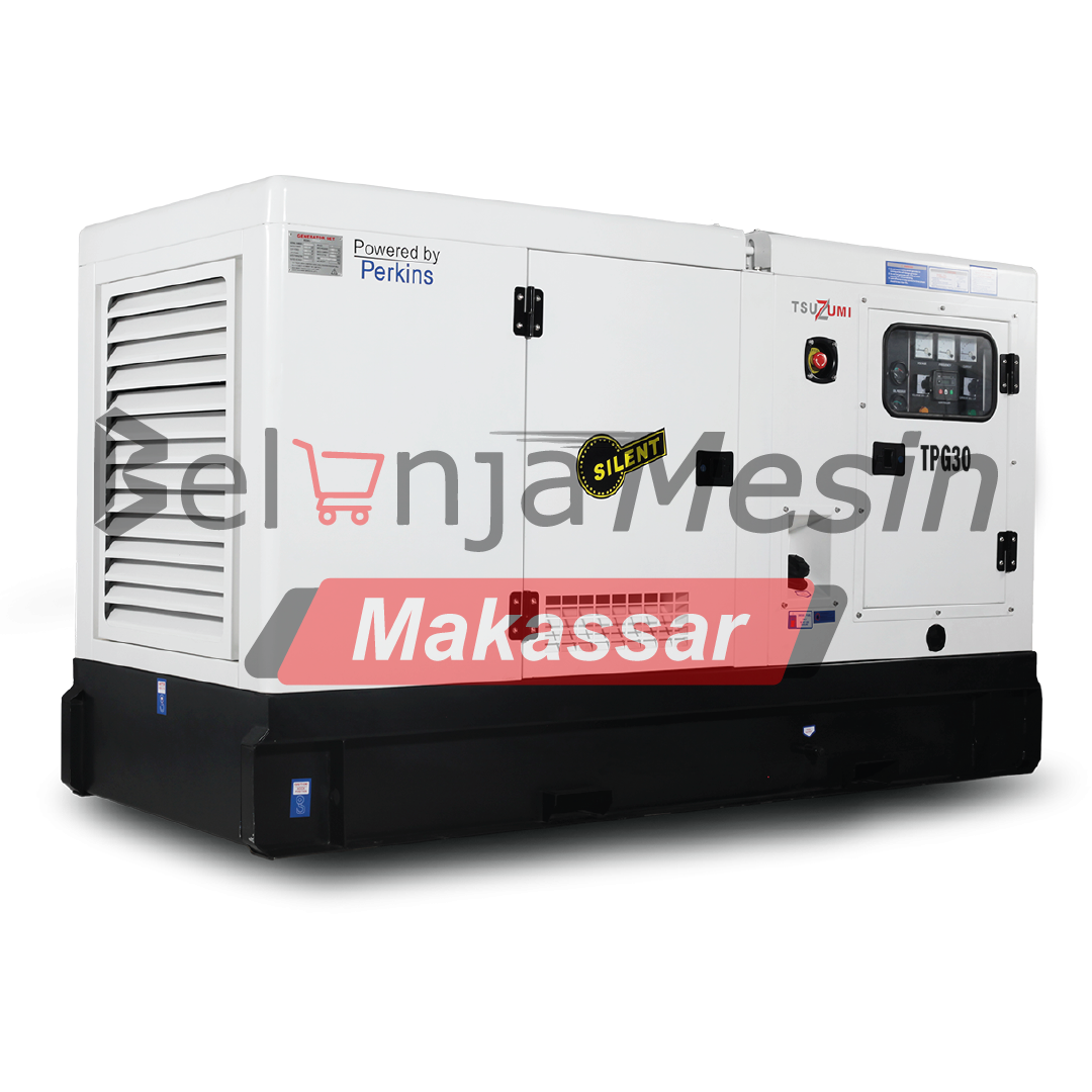 Genset Diesel Tipe Silent 30 KVA (24 KW) TPG 30 KVA Tsuzumi - Image 3