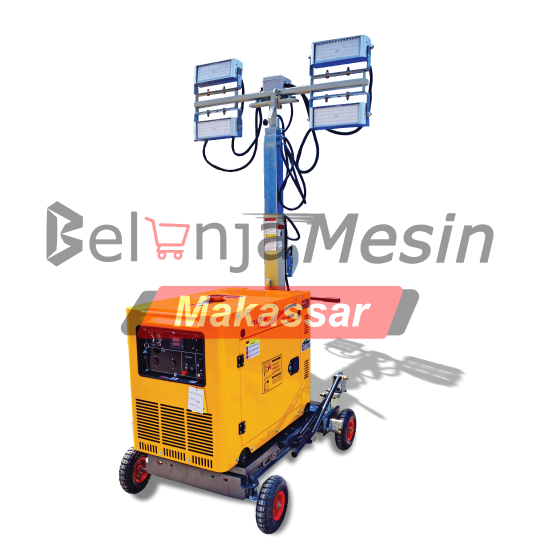 Genset Tower Light Led 4 x 400 LT500 LED Tsuzumi