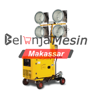 Genset Light Tower LED 4 x 1000 Watt LT5000 LED Tsuzumi