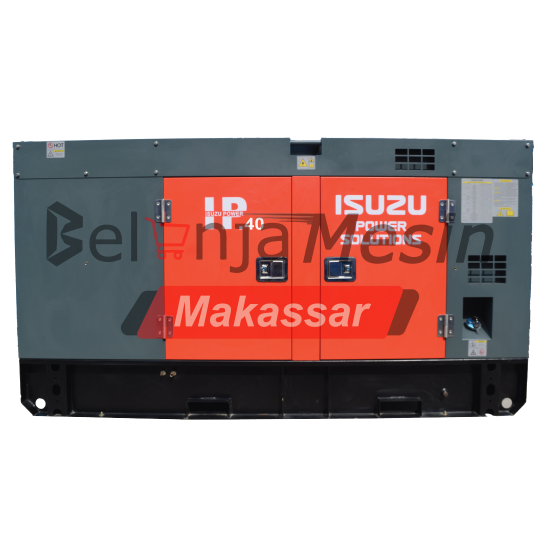 Genset Solar Silent 40 KVA 3 Phase IP40 Isuzu