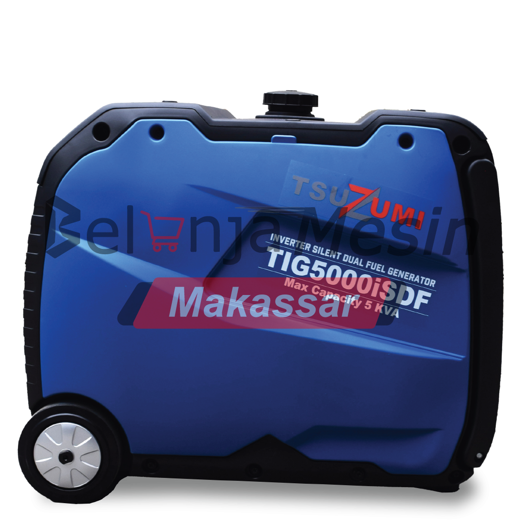Genset Silent Inverter 5 Kva Dual Fuel Bensin Dan LPG 4 KW TIG5000iSDF TSUZUMI - Image 4