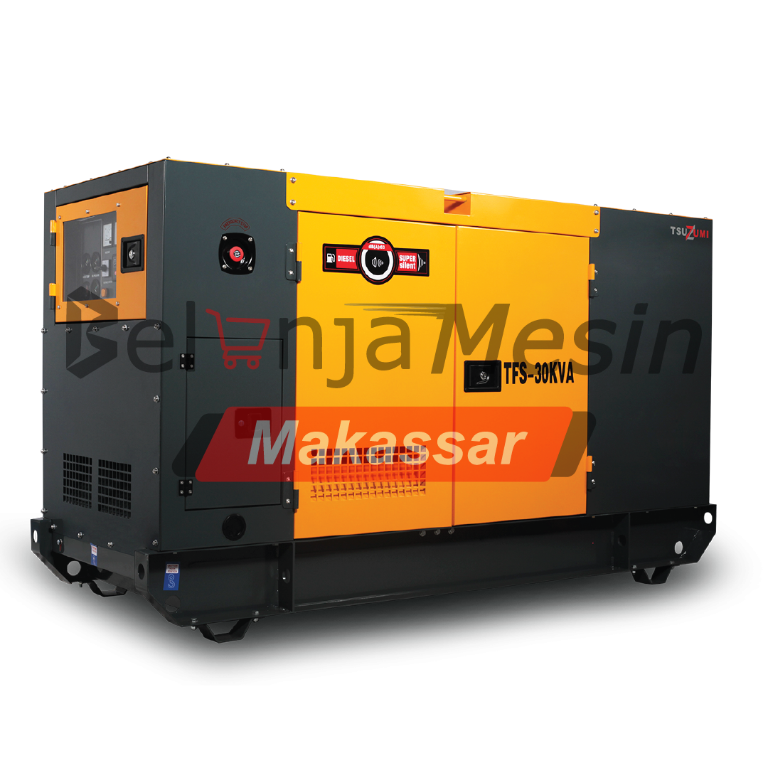 Genset Silent Diesel 30 KVA 24 KW 3 Phase TFS 30 Kva Tsuzumi - Image 3