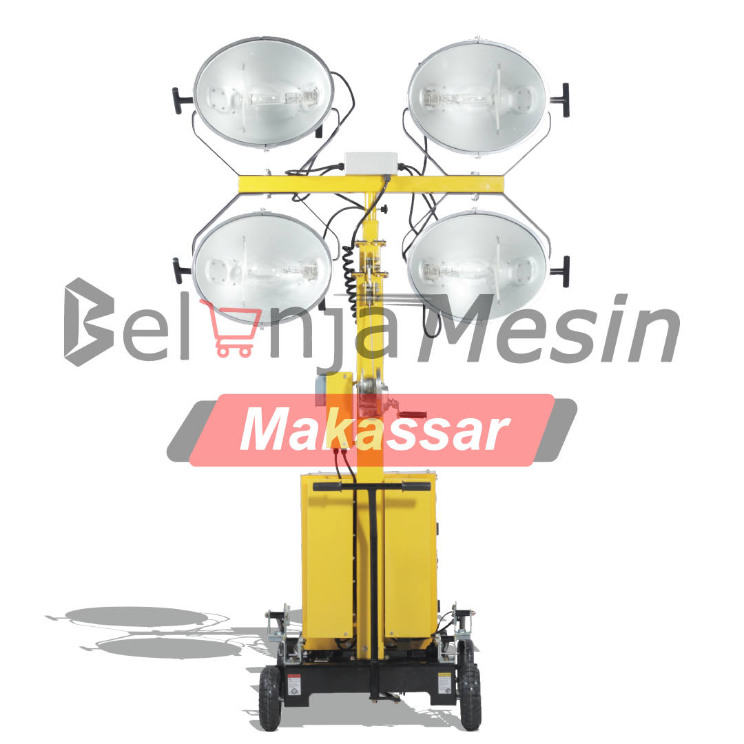 Genset Light Tower 4 x 1000 Watt 440.000 Lumens LT5000 Tsuzumi - Image 4