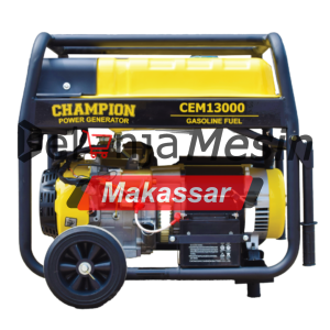 Genset Open Bensin 10 KW Electric Starter 500cc CEM13000 Champion