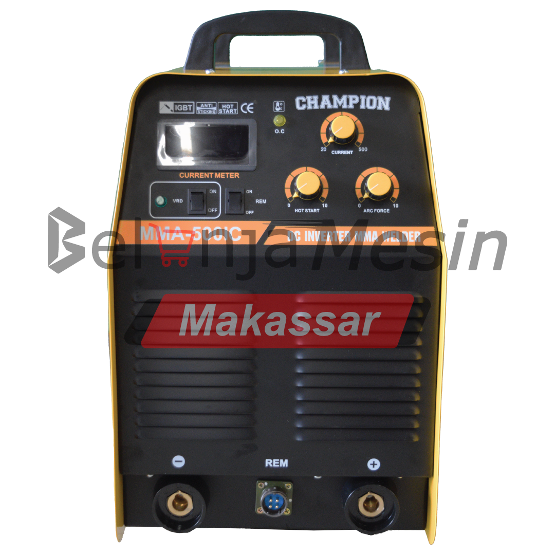 Mesin Las Inverter 500 Ampere 3 Phase Heavy Duty MMA500IC CHAMPION - Image 6