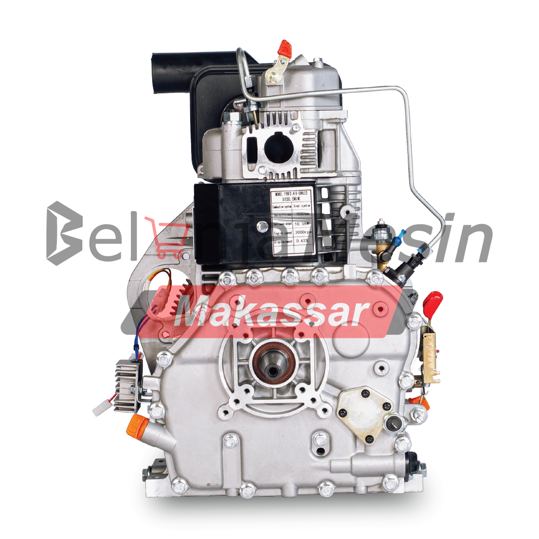 Mesin Penggerak Serbaguna Diesel 10 HP Engine HR198FDE FAW-VW