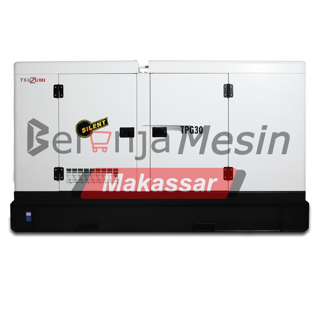 Genset Diesel Tipe Silent 30 KVA (24 KW) TPG 30 KVA Tsuzumi