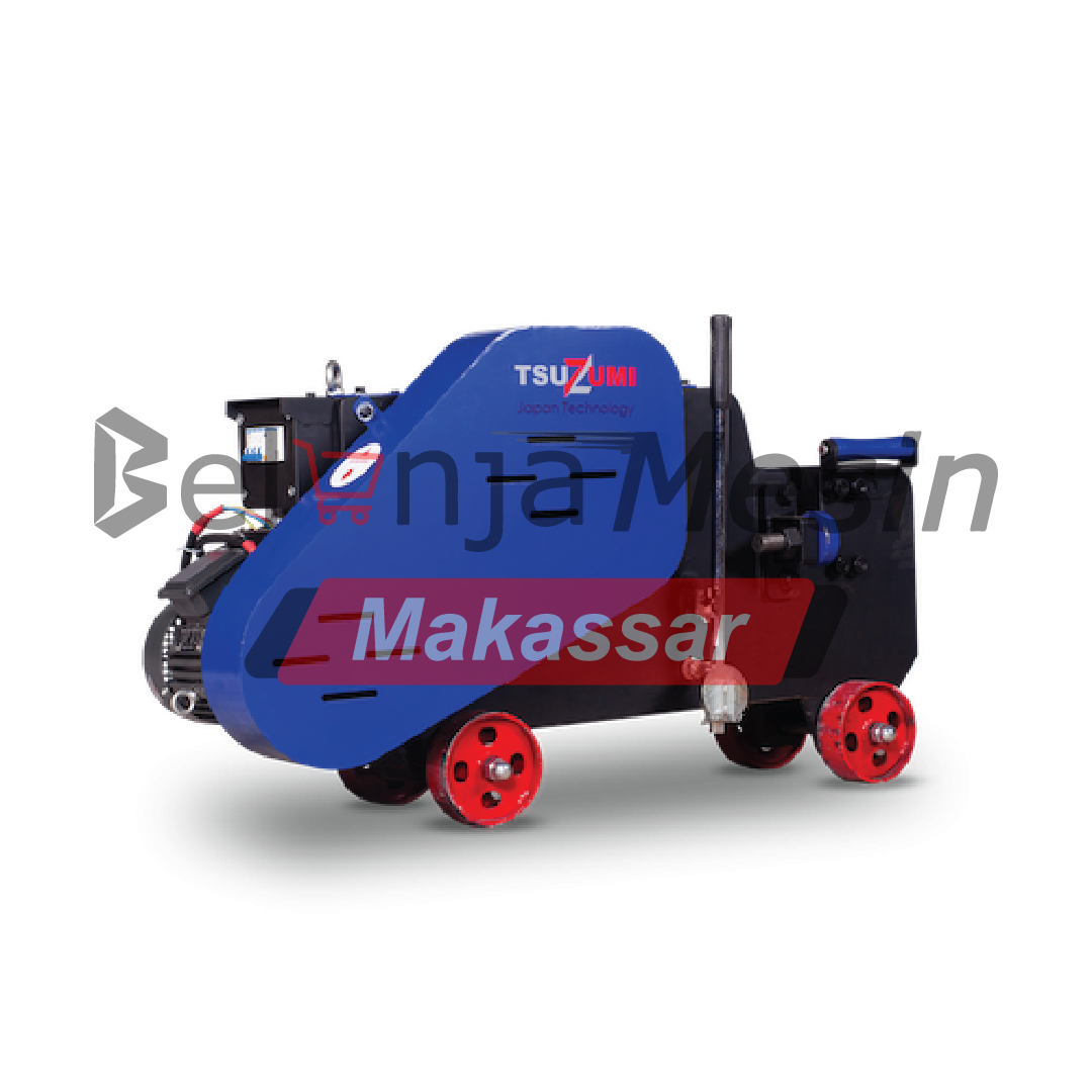 Mesin Pemotong Besi Ulir 50mm 3 Phase Bar Cutter TC50 TSUZUMI - Image 4