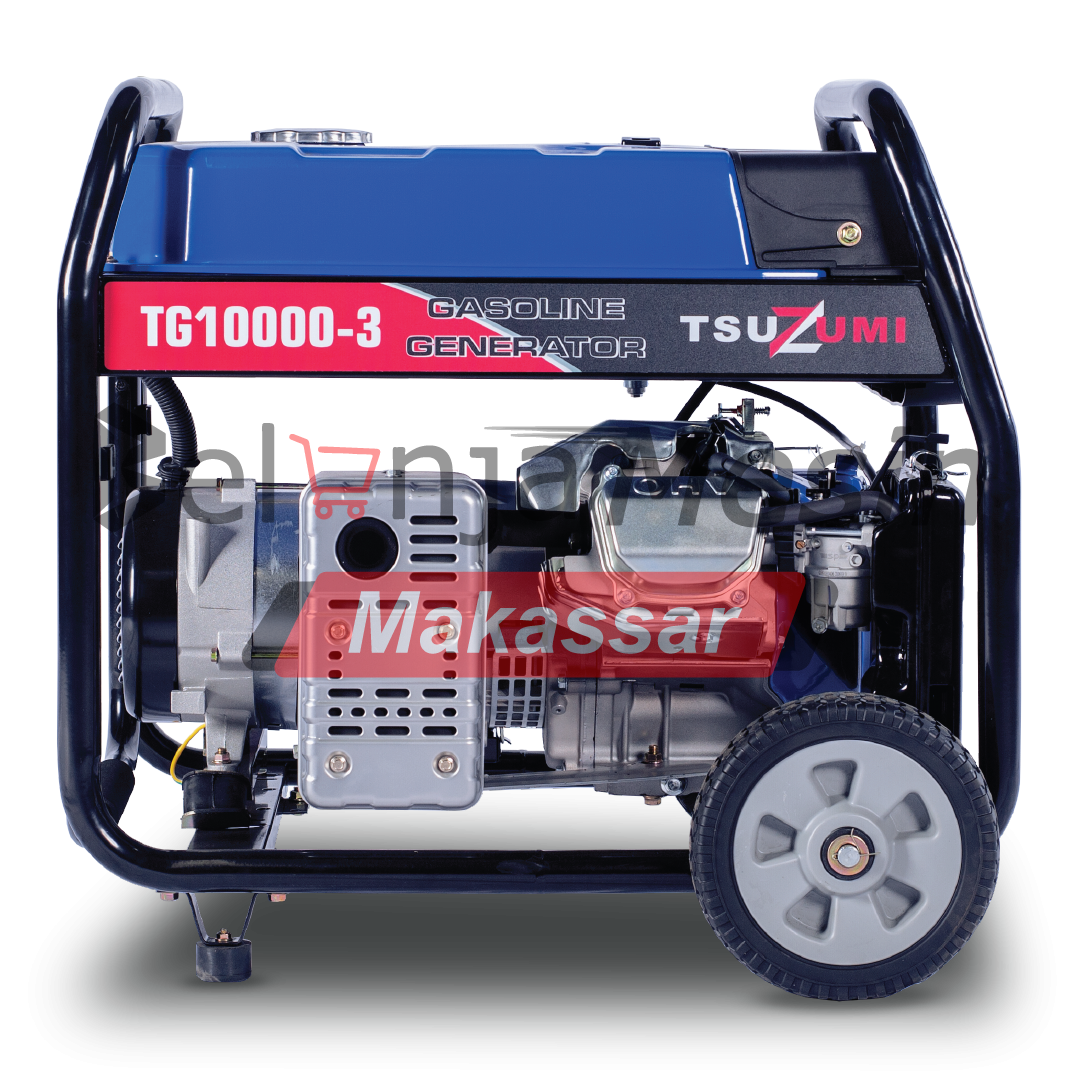 Genset Open Bensin 10 Kva 3 Phase Starter Electric TG10000-3 TSUZUMI - Image 2