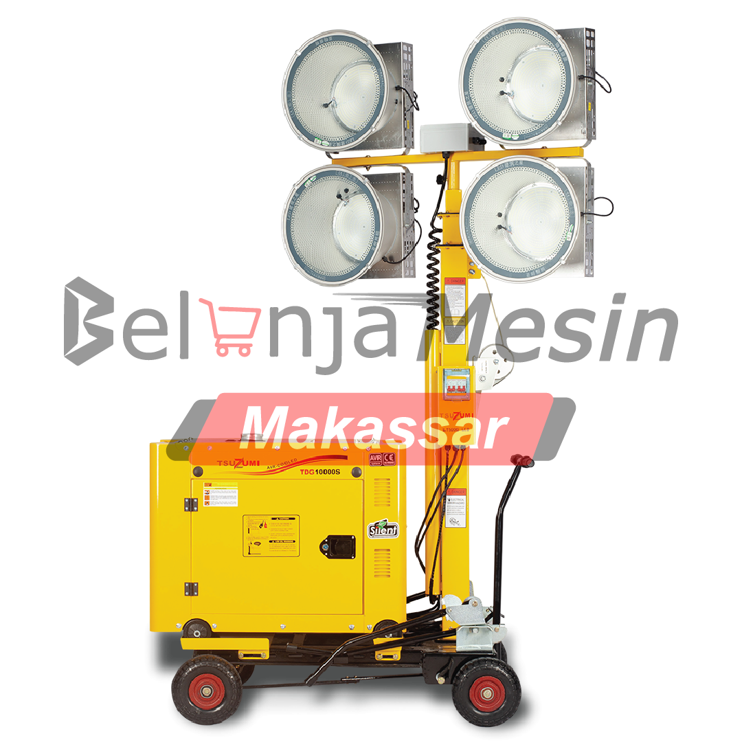 Genset Light Tower LED 4 x 1000 Watt LT5000 LED Tsuzumi - Image 3