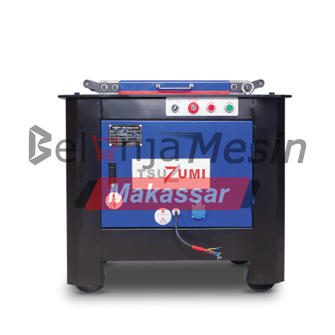 Mesin Pembengkok Besi 3 Phase 50mm 4000 Watt Bar Bending TB50 Tsuzumi - Image 3