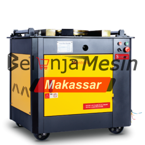 Mesin Pembengkok Besi Ulir 22 mm 3 Phase Bar Bending BB40 Montoya