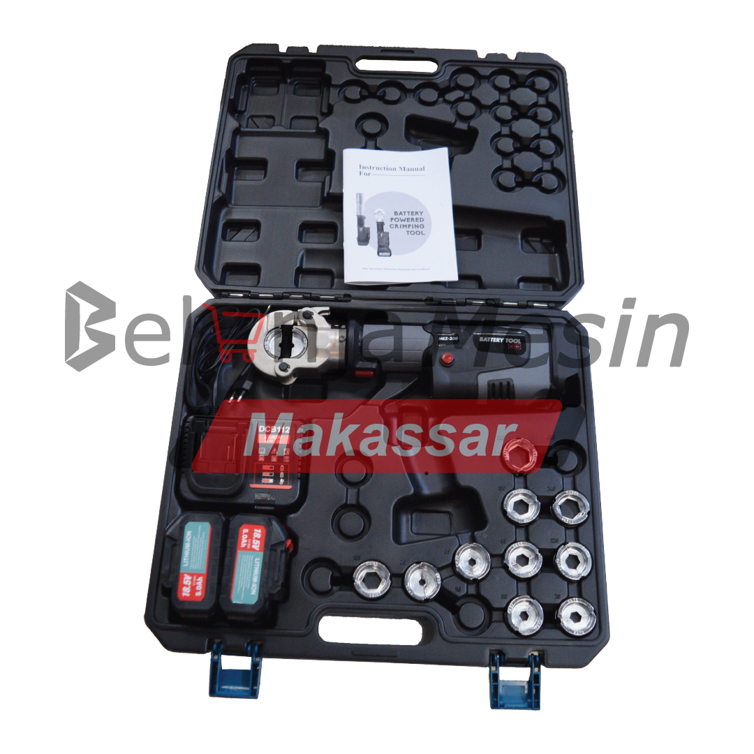 Alat Press Skun Hidrolik Crimping Tools USA Technology MEZ300 Montoya - Image 2