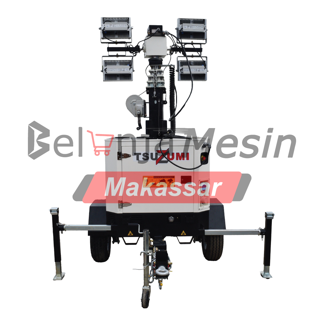 Tower Light 4 X 1000 Watt Diesel 3 Cylinder LT8-Y Tsuzumi