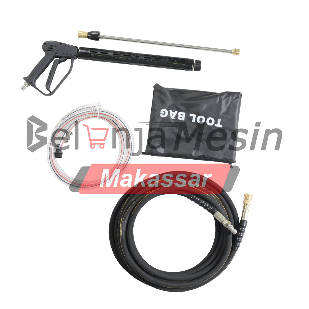 Mesin Cuci Steam Diesel High Pressure 3600Psi Starter Electric 418cc DHPW3600 TSUZUMI - Image 8