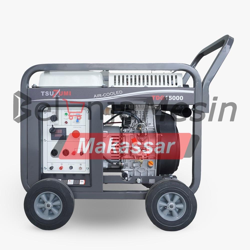 Genset Open Diesel 15 KVA 12.000 Watt 4 Tak TDG15000 TSUZUMI - Image 4