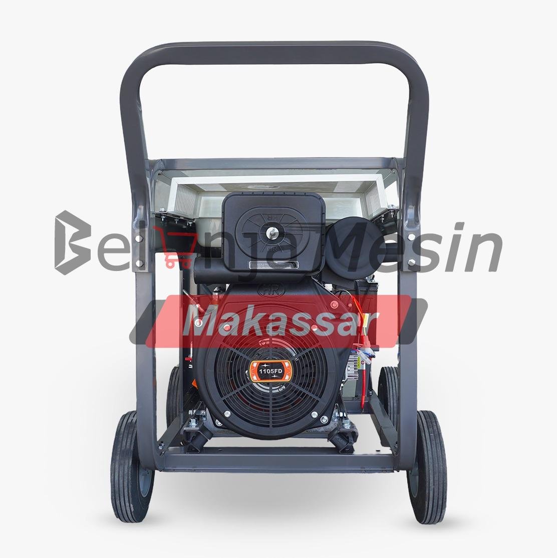 Genset Open Diesel 15 KVA 1/3 Phase Electric Starter TDG15000DV TSUZUMI - Image 3