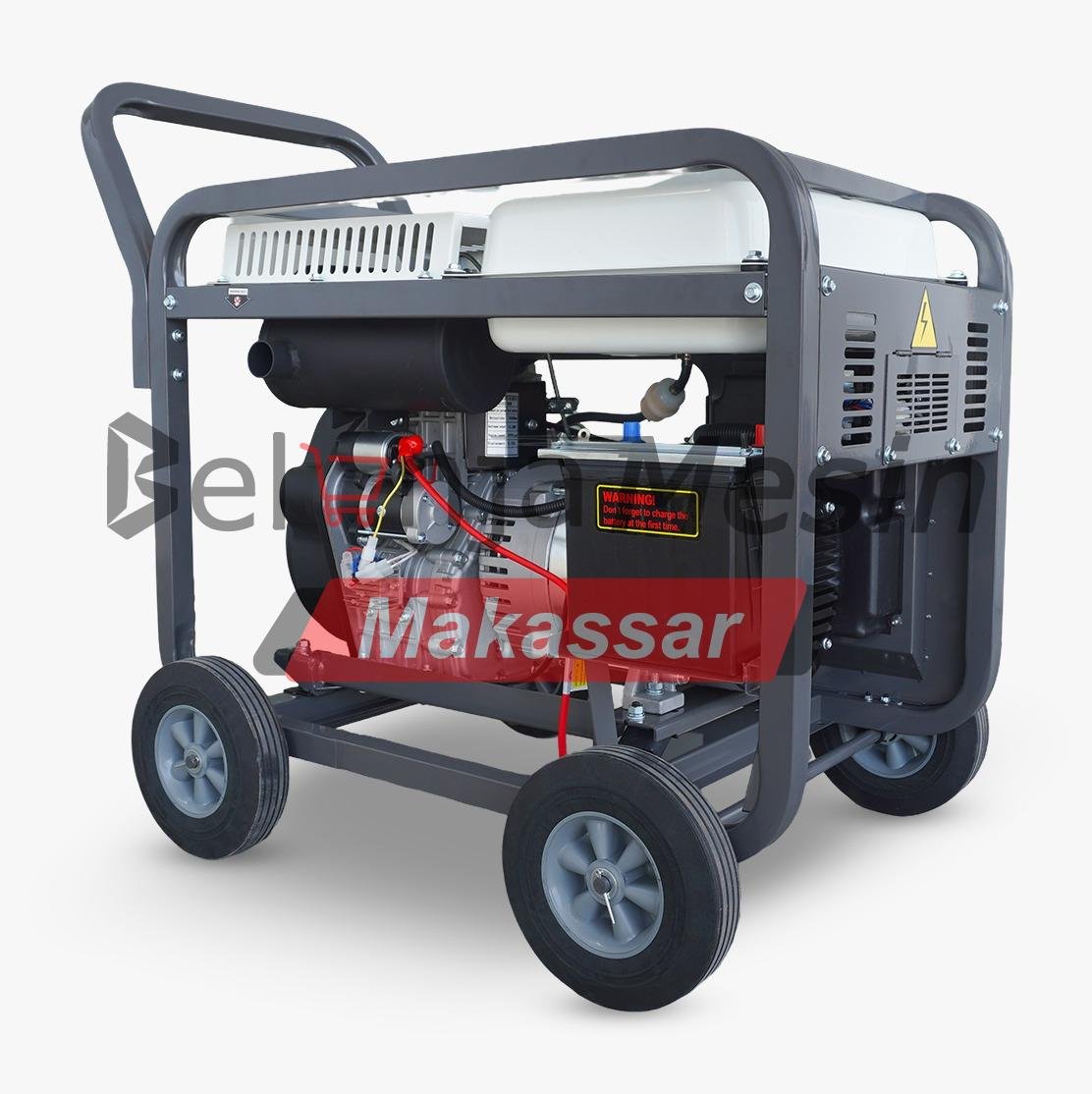 Genset Open Diesel 15 KVA 1/3 Phase Electric Starter TDG15000DV TSUZUMI - Image 4