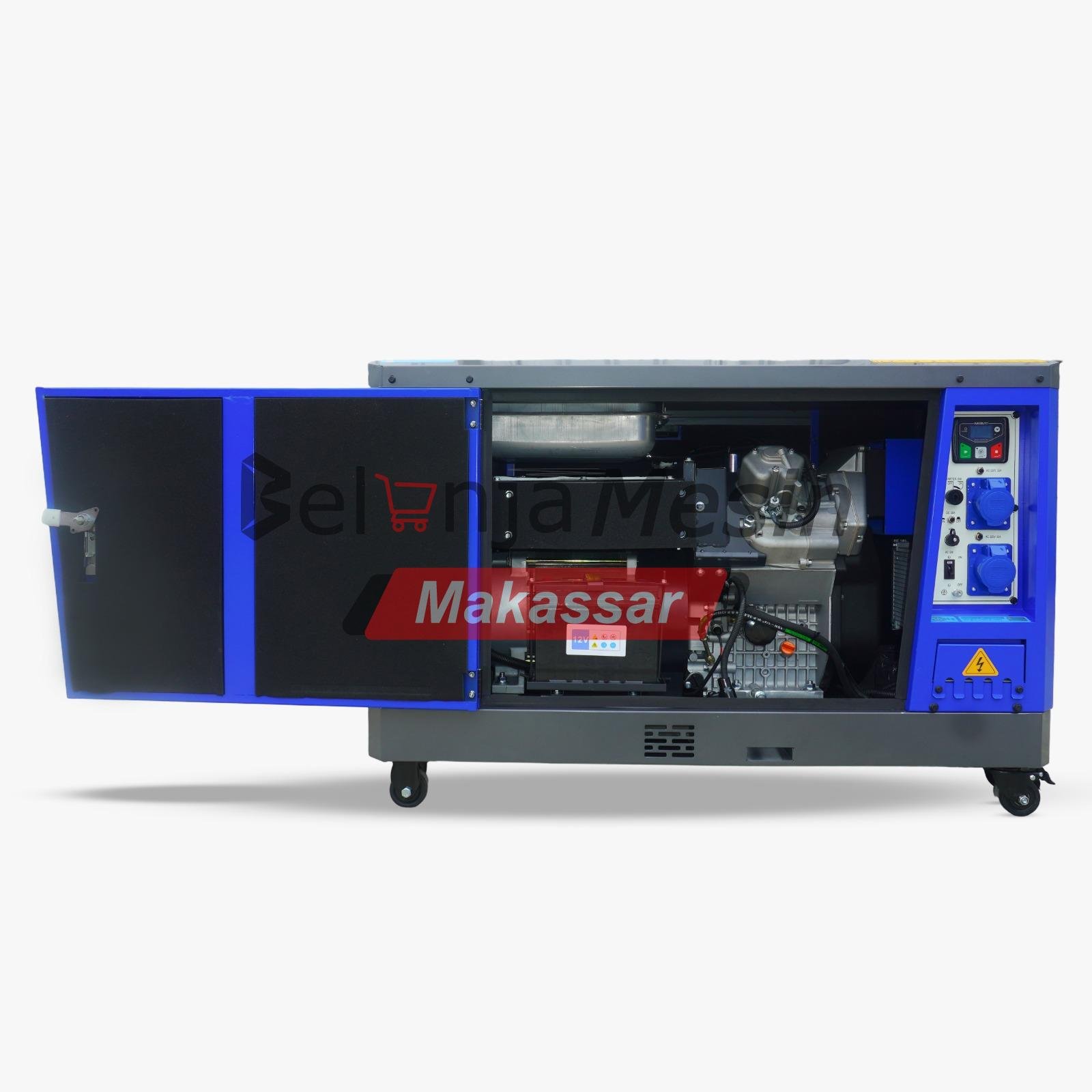 Genset Silent Diesel Portable 25 KVA 20.000 Watt Single Phase TDG25000S TSUZUMI - Image 3