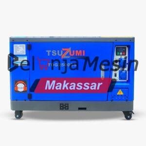 Genset Silent Diesel Portable 25 KVA 20.000 Watt Single Phase TDG25000S TSUZUMI