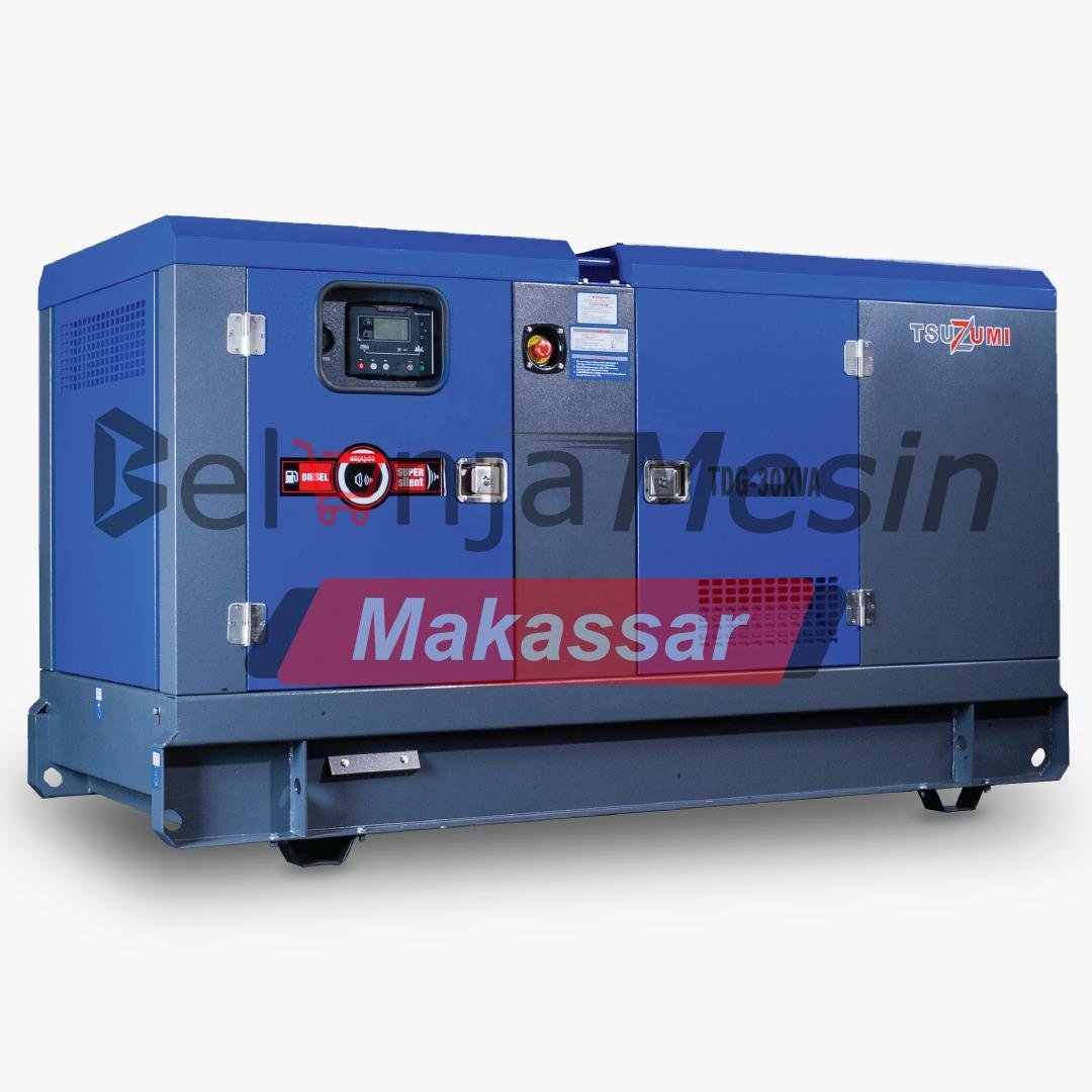 Genset Silent Diesel 30 KVA 3 Phase 24.000 Watt 4 Silinder TDG 30 KVA TSUZUMI - Image 2