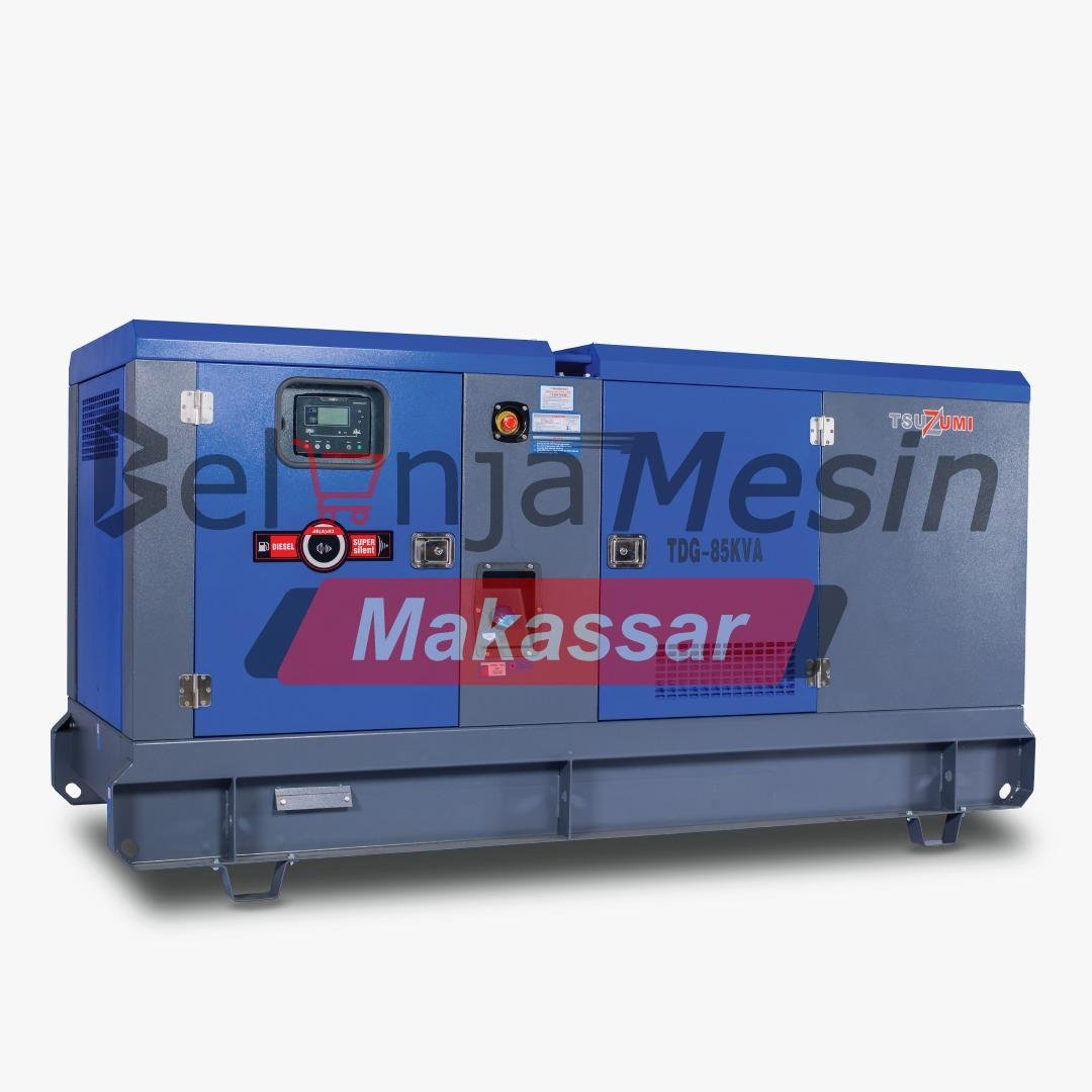 Genset Silent Diesel 85 KVA 68000 Watt 6 Silinder 3 Phase TDG 85 KVA TSUZUMI - Image 3