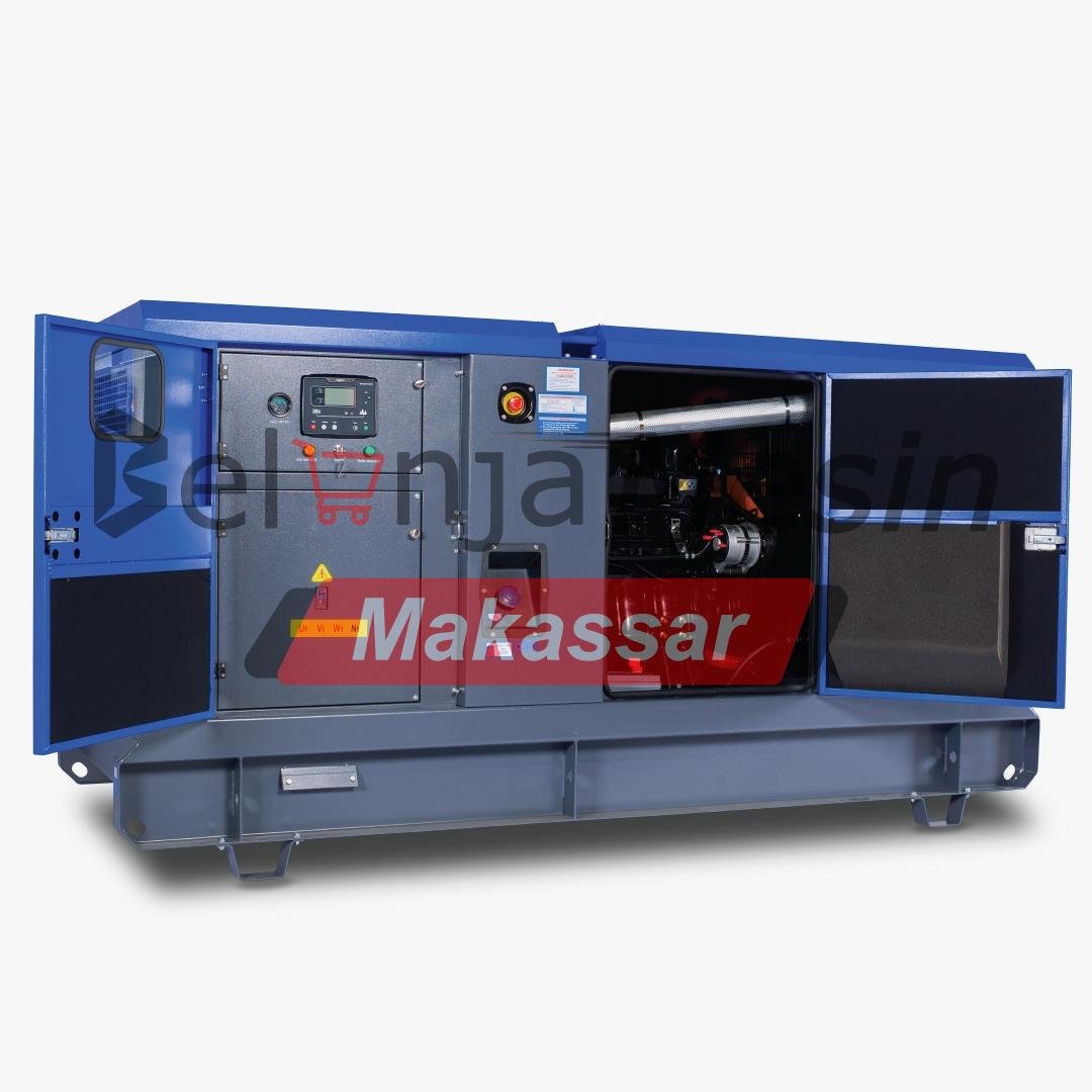 Genset Silent Diesel 100 KVA 80 kW 6 Cylinder 3 Phase Starter Electric TDG 100 KVA TSUZUMI - Image 4