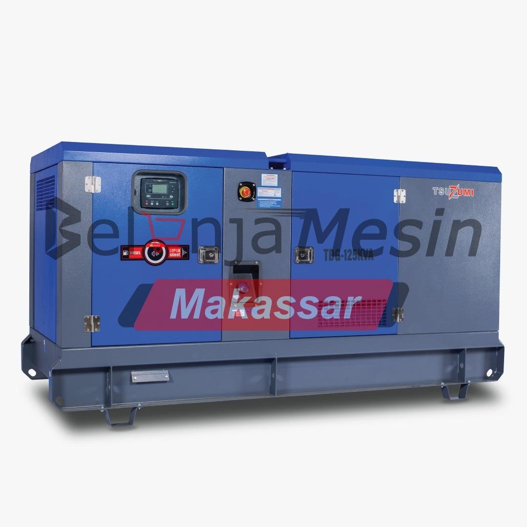 Genset Silent Diesel 125 KVA 100 kW 6 Silinder 3 Phase TDG 125 KVA TSUZUMI - Image 2