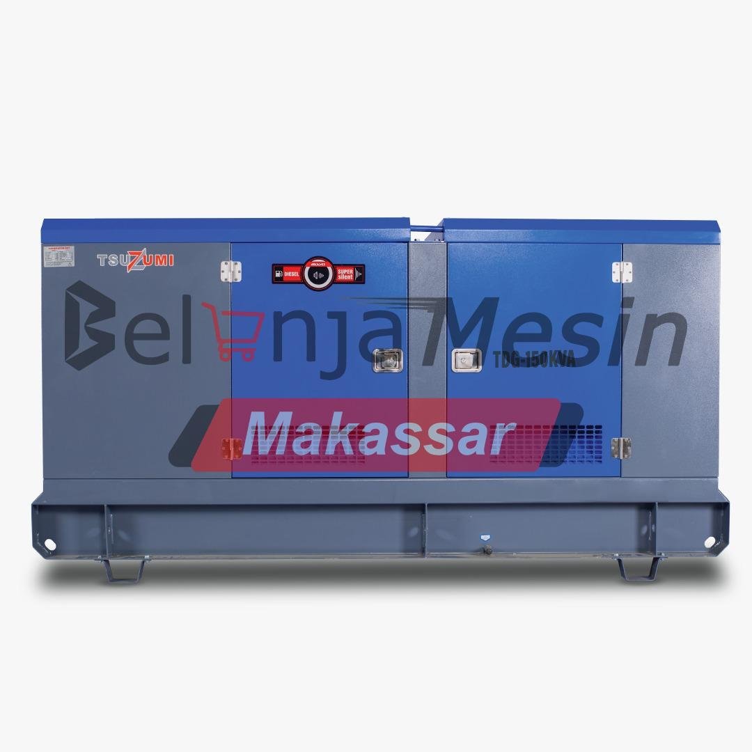 Genset Silent Diesel 150 KVA 3 Phase 6 Silinder 120000 Watt TDG 150 KVA TSUZUMI - Image 4