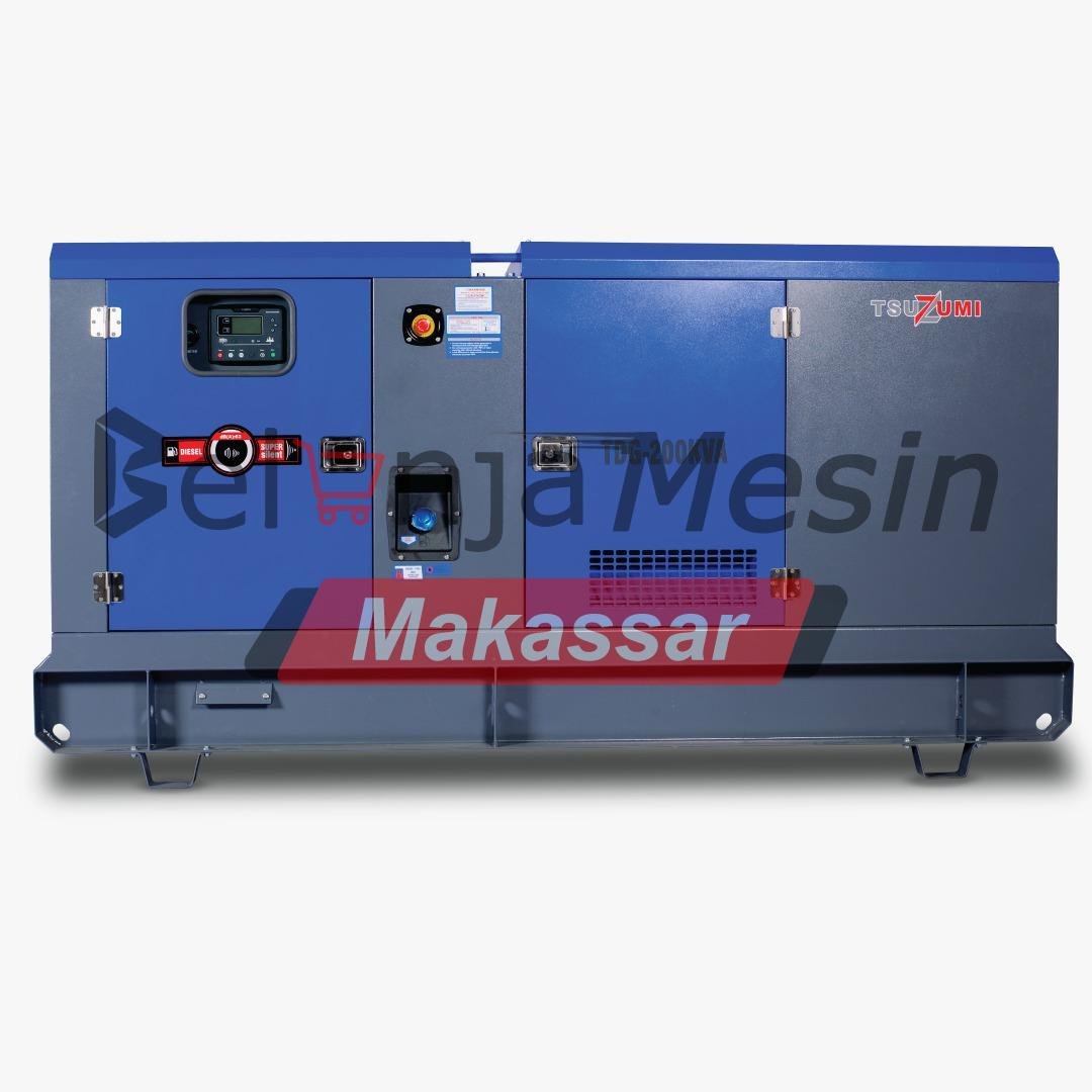 Genset Silent Diesel 250 KVA 200 kW Starter Electric 3 Phase TDG 250 KVA TSUZUMI - Image 2