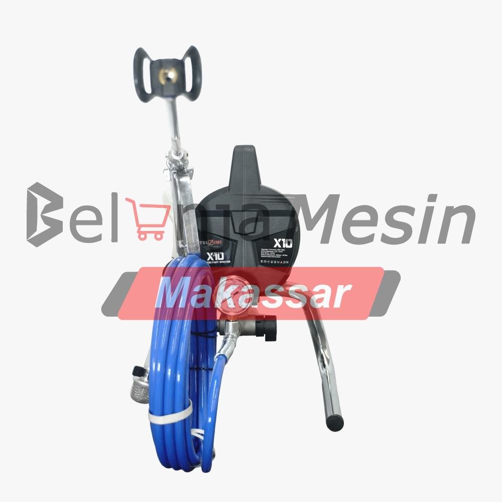 Mesin Cat Semprot Portable Air Dan Minyak Airless Sprayer X10 TSUZUMI - Image 4