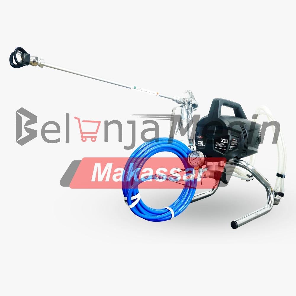 Mesin Cat Semprot Portable Air Dan Minyak Airless Sprayer X10 TSUZUMI