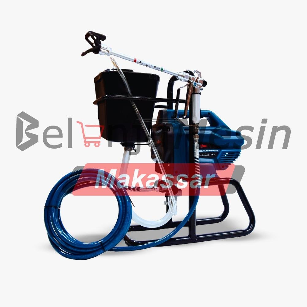 Mesin Cat Semprot Tembok/Dinding Electric 650 Watt Airless Paint Sprayer X6V+Hopper TSUZUMI - Image 3