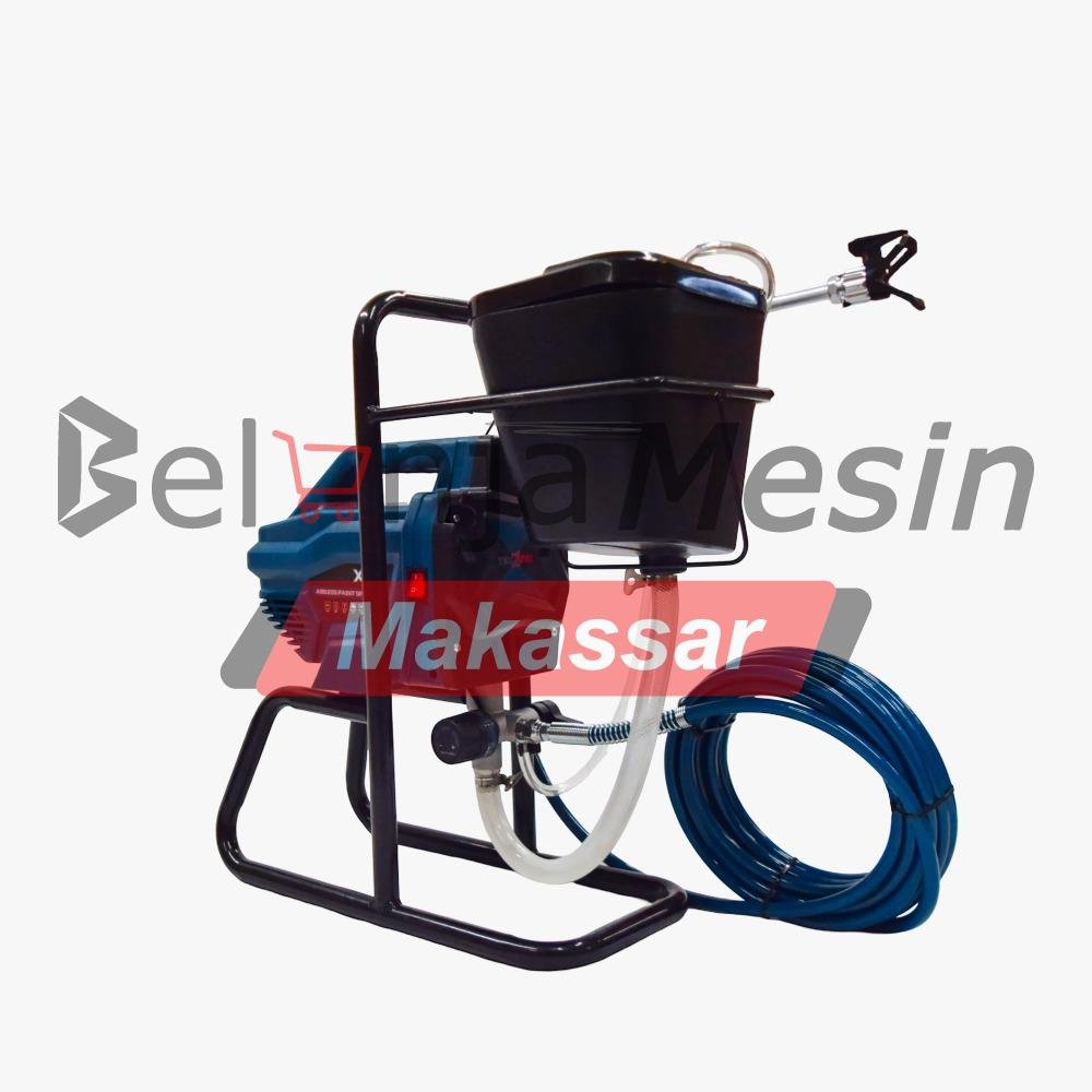 Mesin Cat Semprot Tembok/Dinding Electric 650 Watt Airless Paint Sprayer X6V+Hopper TSUZUMI - Image 2